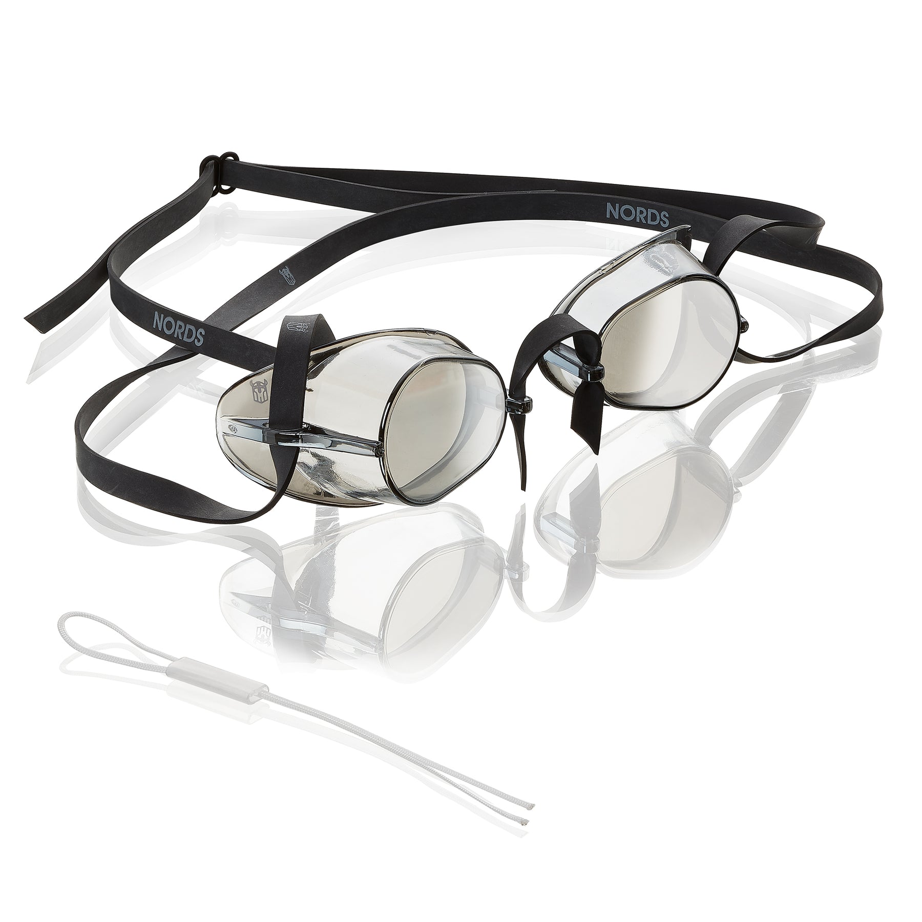 Ironside Silver Mirrored Goggles